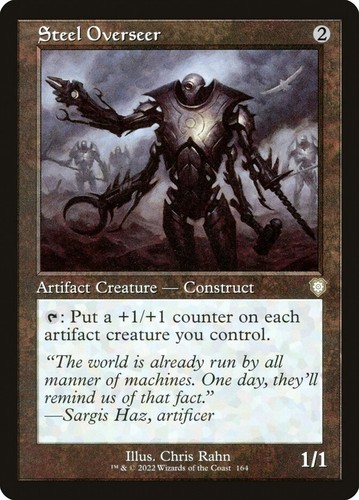 Mtg steel overseer - -,