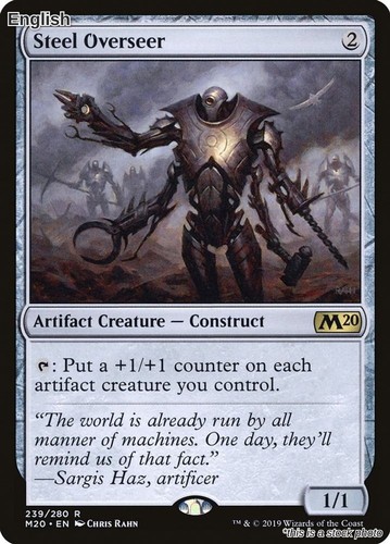 Magic steel overseer 239 raro - overseer,