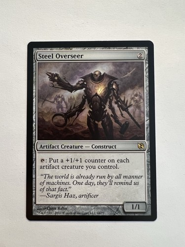 Steel overseer mtg duel - -,