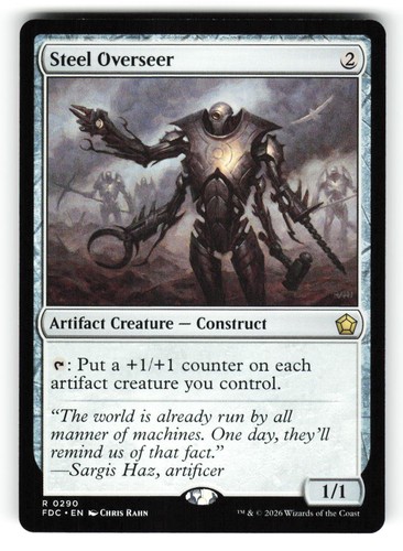 Steel overseer 290 non - overseer, (nm)