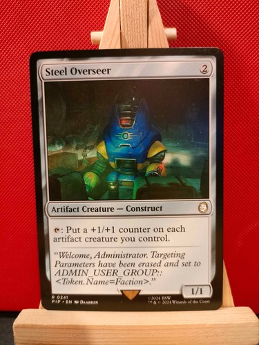 Steel overseer fallout - steel,