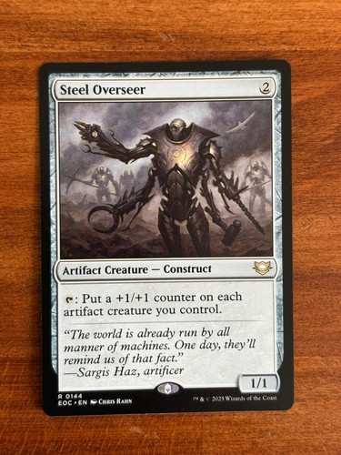 Steel overseer 144 raro - steel,