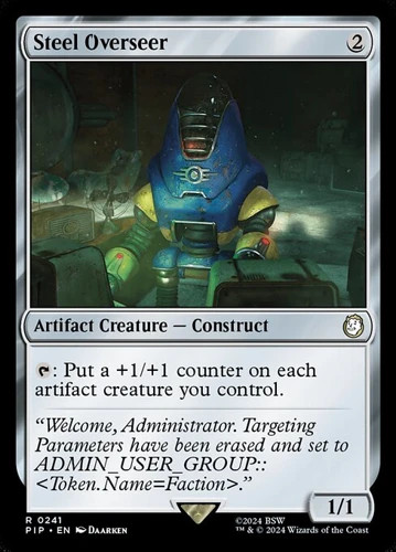 Steel overseer foil - overseer, nm