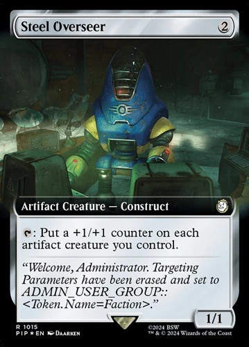 Steel overseer surge foil - steel,
