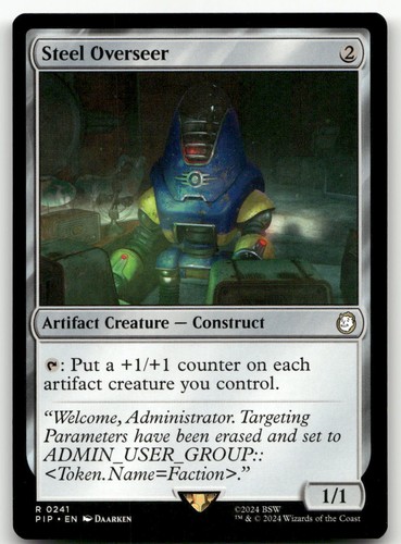 Steel overseer 241 - steel, (nm)